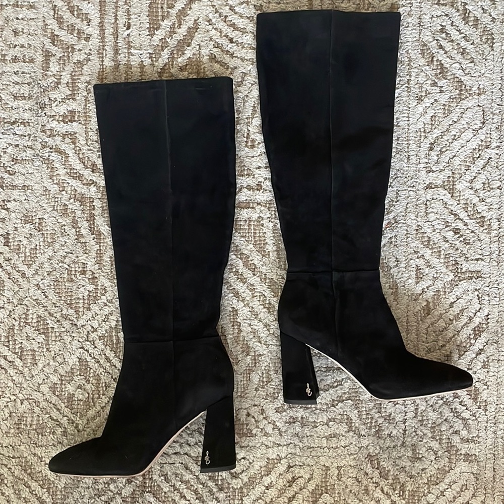 Sam Edelman Suede Knee High Boots